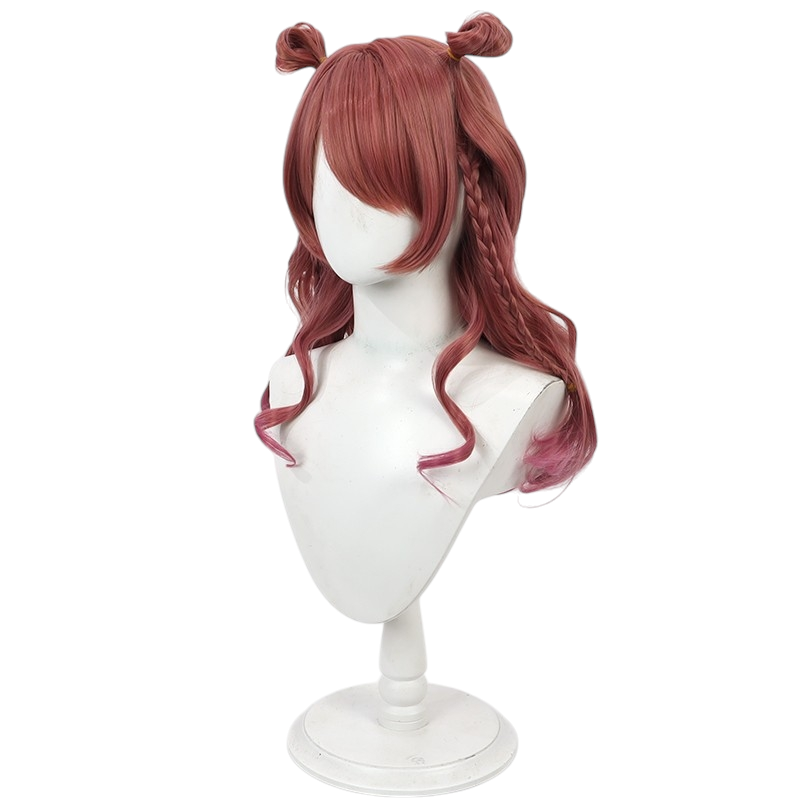 White Smoke Saki Hanami (Gradient Integrated Braid Ver.) Cosplay Wig - Gakuen Idolmaster (FEVERCOS)