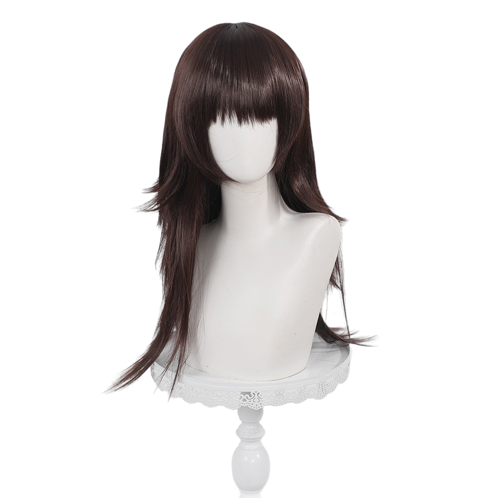 White Smoke Shinjiro Aragaki Cosplay Wig - Persona 3 (Brown Long Beanie Style) (FEVERCOS)