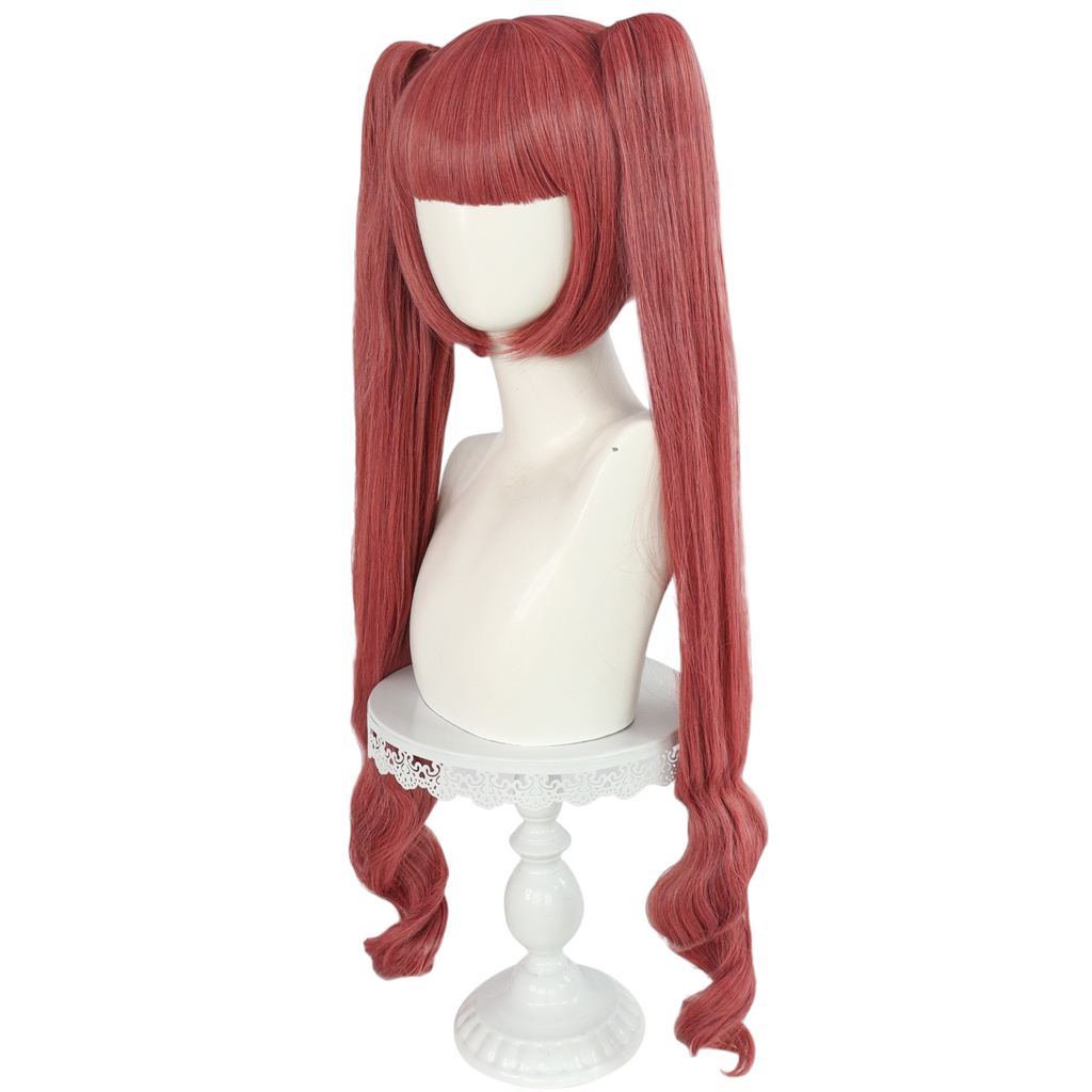 Sienna Yurine Hanazono Cosplay Wig - Dropkick on My Devil! (Red Ringlets) (FEVERCOS)