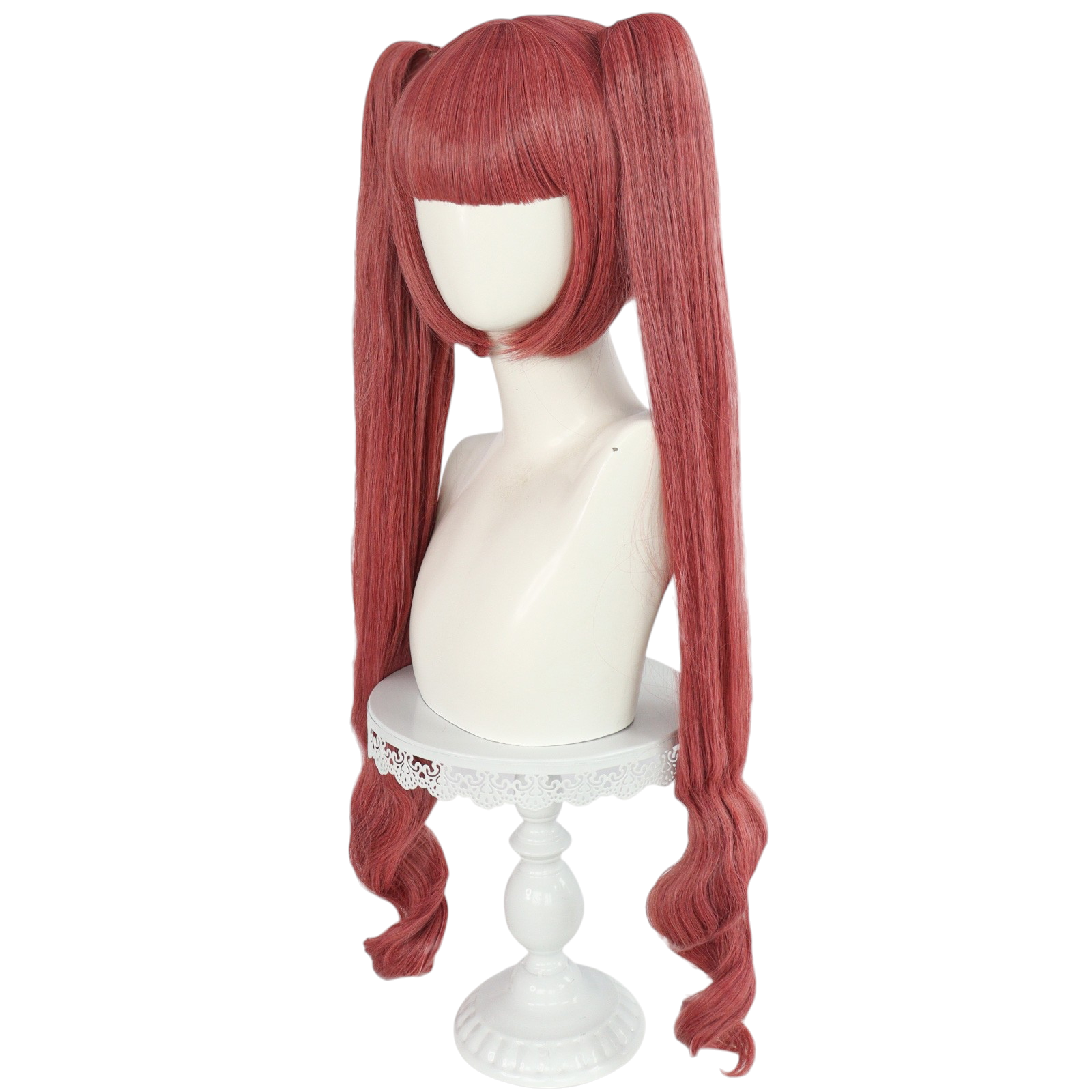 Sienna Yurine Hanazono Cosplay Wig - Dropkick on My Devil! (Red Ringlets) (FEVERCOS)