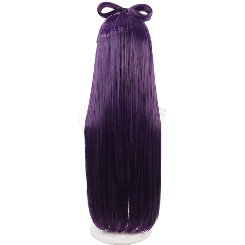 White Smoke Jinshi (Moon Spirit / Female Ver.) Cosplay Wig - The Apothecary Diaries (Detachable Bow) (FEVERCOS)