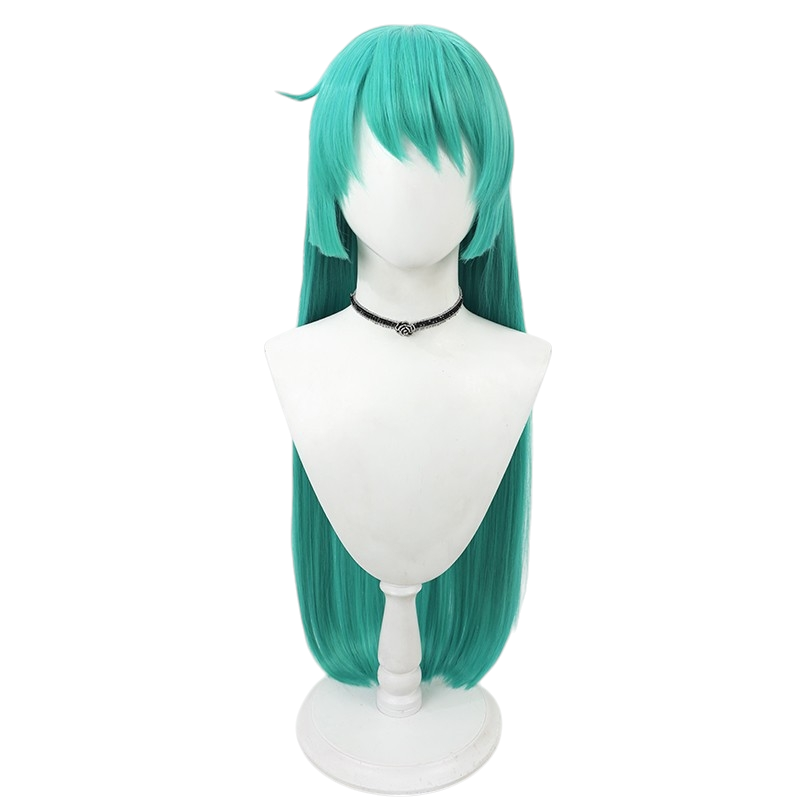 White Smoke Sayo Minakami Cosplay Wig - Gushing over Magical Girls (Magia Azul Blue Scalp) (FEVERCOS)