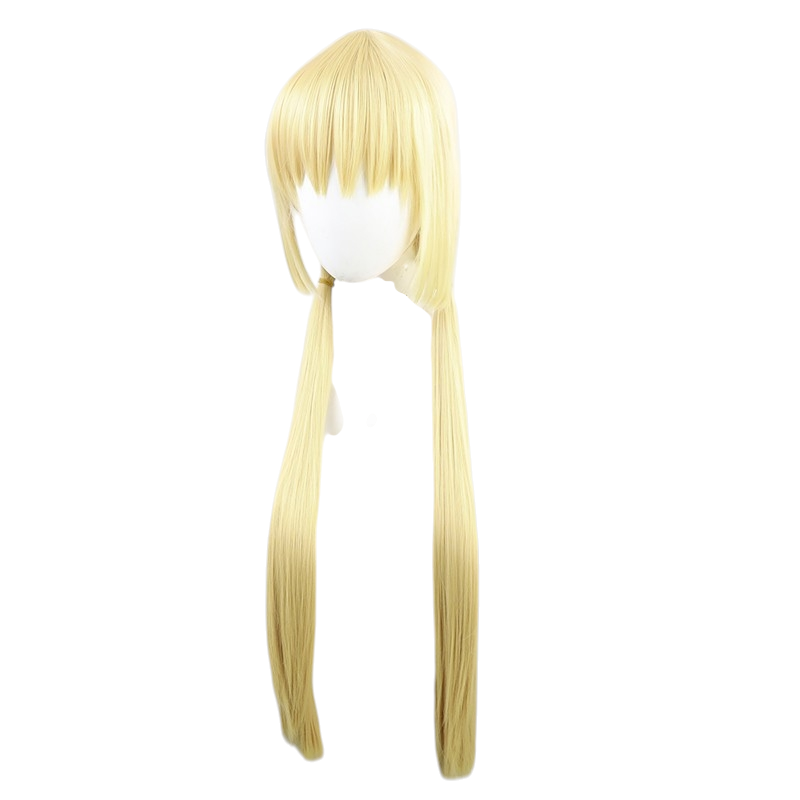White Smoke Kon Cosplay Wig - Kemono Jihen (Blonde Fox Demon Scalp) (FEVERCOS)