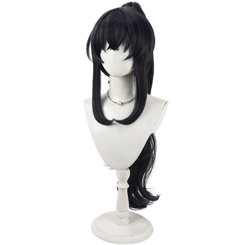 White Smoke Kozeki Ui (Swimsuit Ver.) Cosplay Wig - Blue Archive (Detachable Ponytail) (FEVERCOS)
