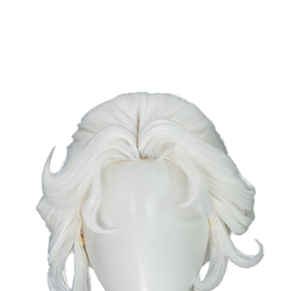 Light Gray Bloody Queen Mary Cosplay Wig - Identity V (Image of Hope White Buns) (FEVERCOS)
