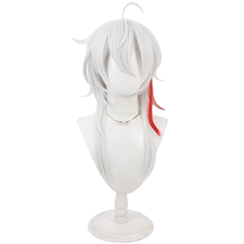 White Smoke Lynae (Variant 2) Cosplay Wig - Wuthering Waves (Long Loose Scalp Style) (FEVERCOS)