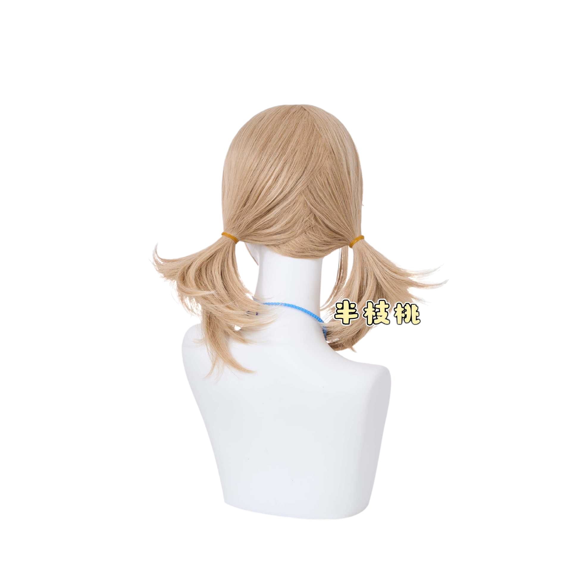 White Smoke Emma Woods (Sanrio Collab) Cosplay Wig - Identity V (Flaxen Brown Twin Tails) (FEVERCOS)