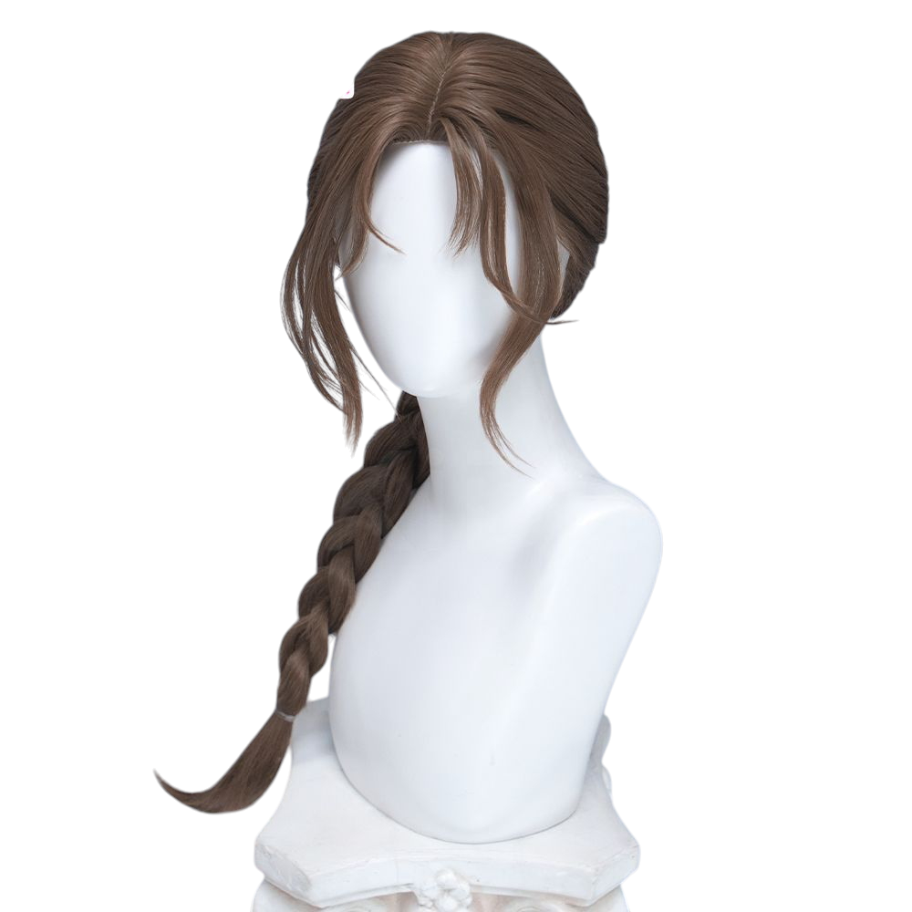 White Smoke Butterfly (Lena) Cosplay Wig - Delta Force (58cm Center Part Braids) (FEVERCOS)