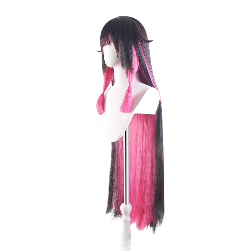 White Smoke Columbina (Damselette) Cosplay Wig - Genshin Impact (Deep Purple Gradient) (FEVERCOS)
