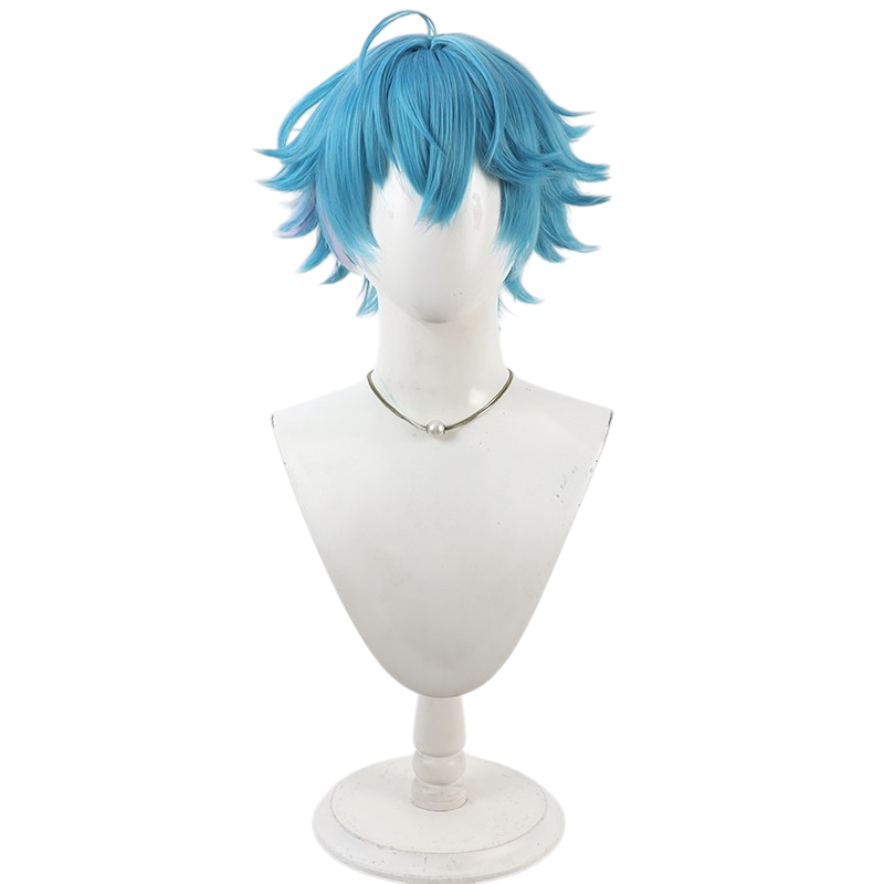 White Smoke Brant Cosplay Wig - Wuthering Waves (Gradient Flipped Spiky) (FEVERCOS)
