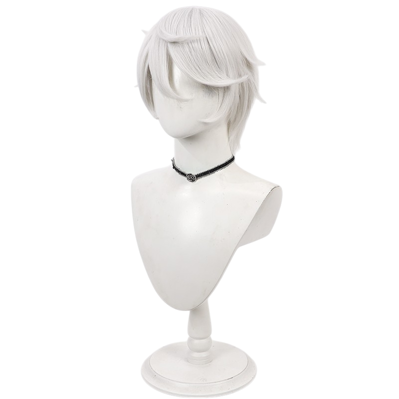 White Smoke Sett Cosplay Wig - Nina the Starry Bride (Teased Flipped Layers) (FEVERCOS)