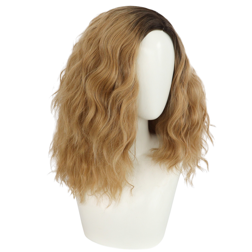 Sienna Jamie Hughes (80s/Young Pam) Cosplay Wig - Totally Killer (Blonde) (FEVERCOS)