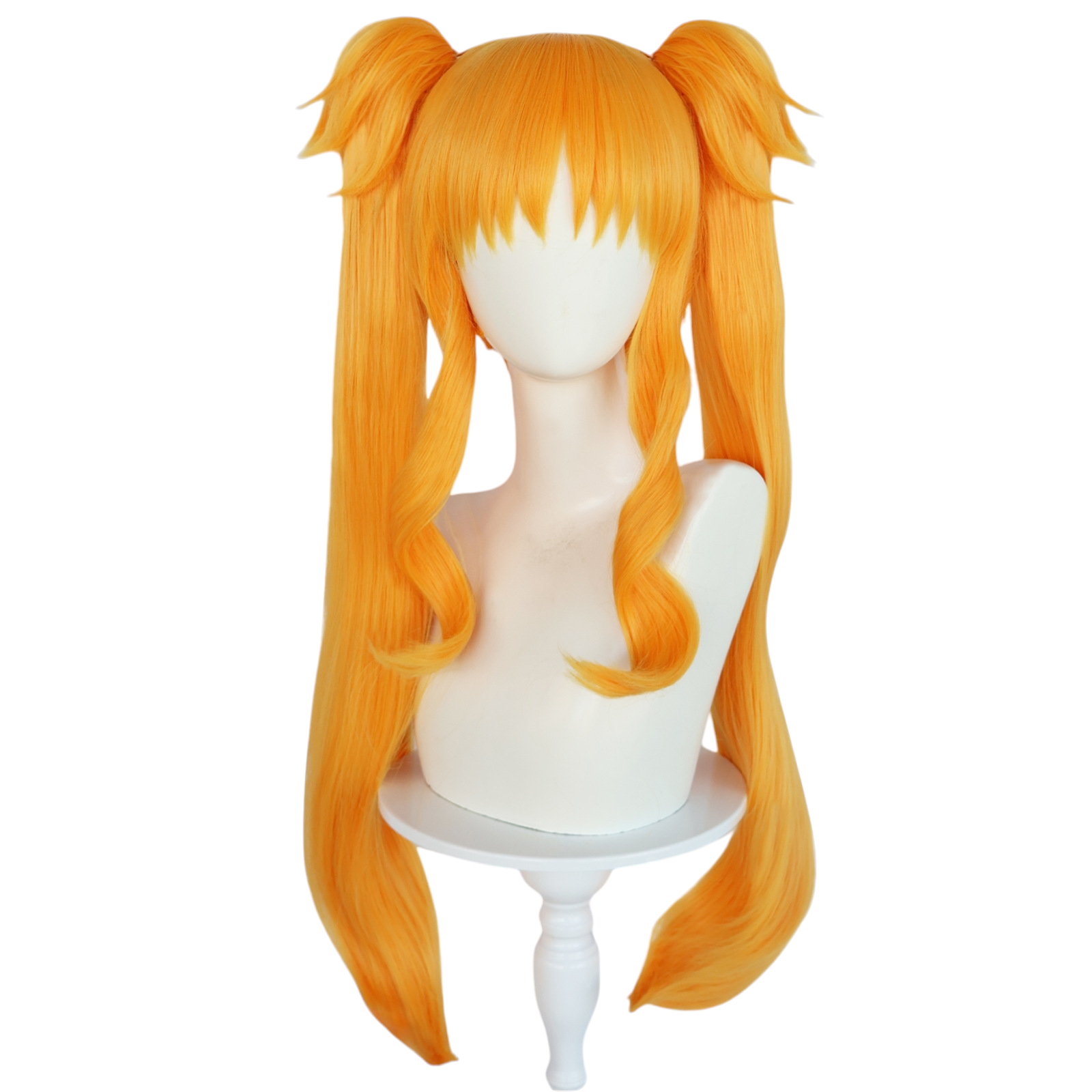Light Gray Nanoha Takamachi Cosplay Wig - Lyrical Nanoha (Auburn Side-Tail) (FEVERCOS)