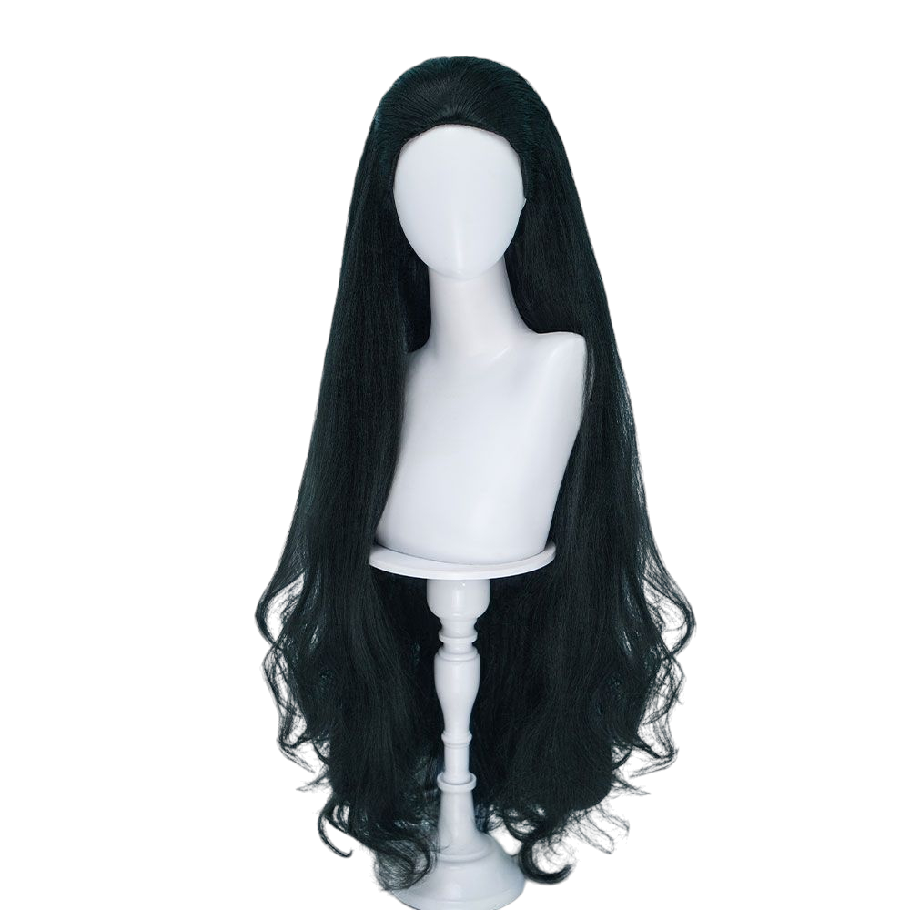 White Smoke Lady Loki / Sylvie Cosplay Wig - Marvel Rivals (90cm Wrapped Bangs Wavy) (FEVERCOS)