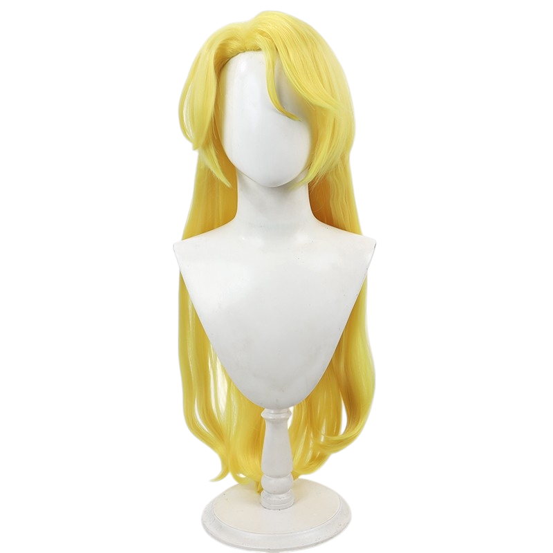 White Smoke Jugram Haschwalth Cosplay Wig - BLEACH (Blonde Long Teased) (FEVERCOS)