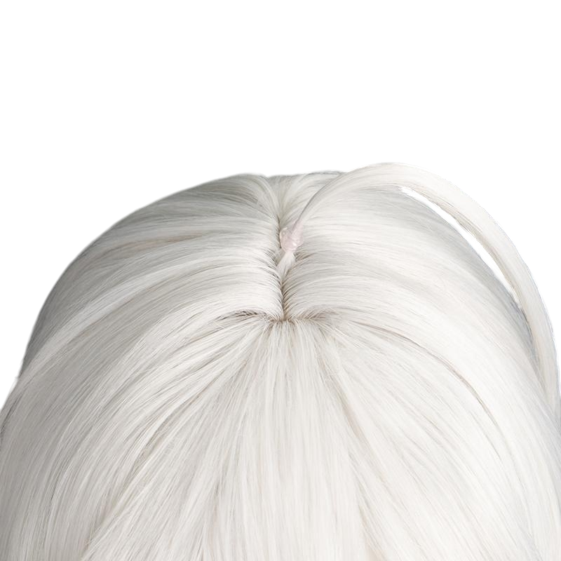 Lavender Greater Lord Rukkhadevata Cosplay Wig - Genshin Impact (White/Green Gradient Scalp) (FEVERCOS)