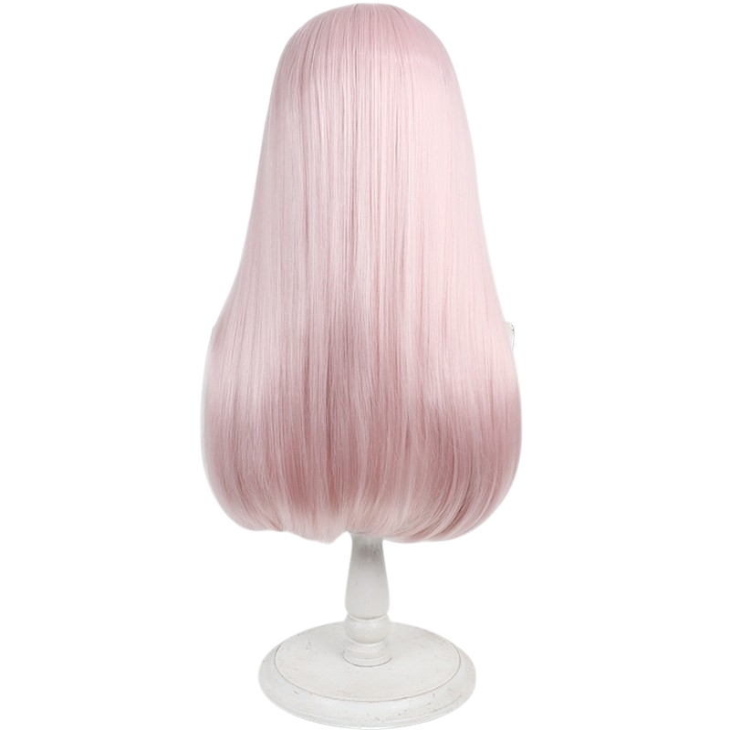 White Smoke Neon Cosplay Wig - Goddess of Victory: NIKKE (Two-Tone Under-Dye Grey Scalp) (FEVERCOS)