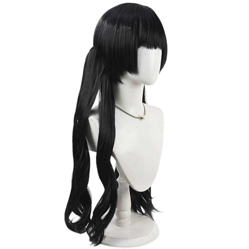 White Smoke Fuyuko Mayuzumi Cosplay Wig - Idolmaster Shiny Colors (Detachable Ponytail Scalp) (FEVERCOS)