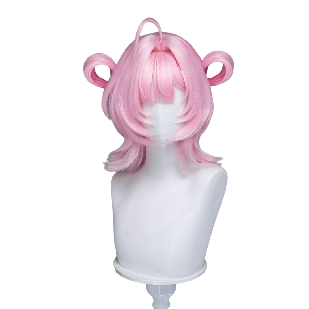 White Smoke Xiaozhi Cosplay Wig - Neverness to Everness (Teased Crown Middle Part) (FEVERCOS)