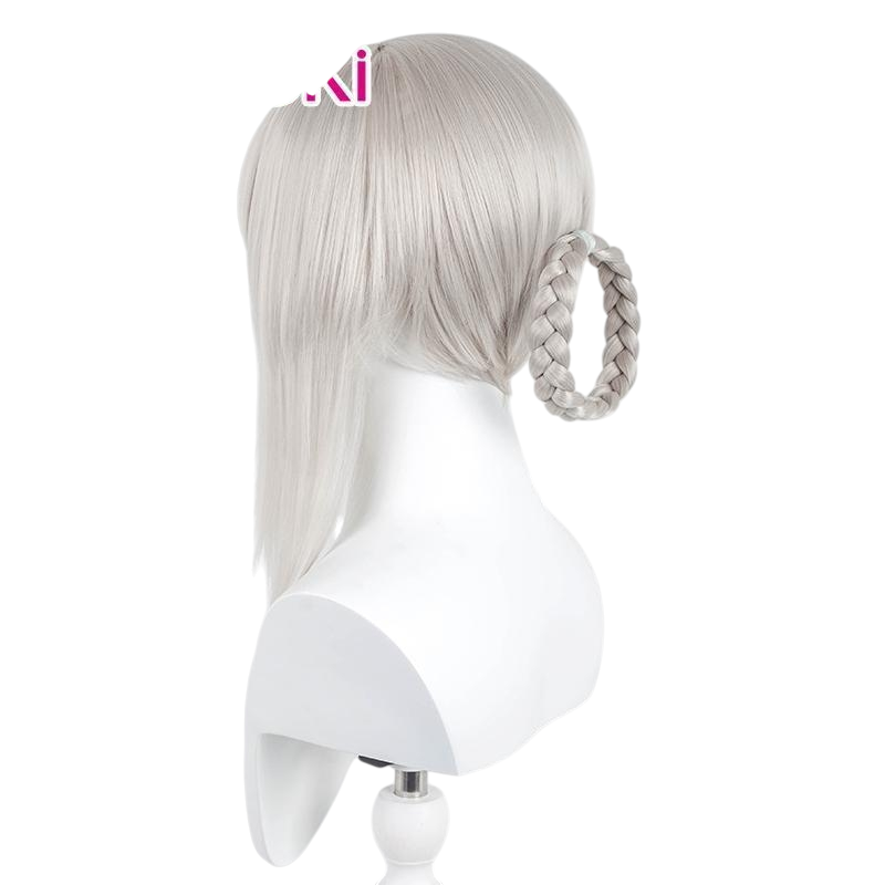 White Smoke Kaine Cosplay Wig - NieR Replicant (Silver White Short) (FEVERCOS)