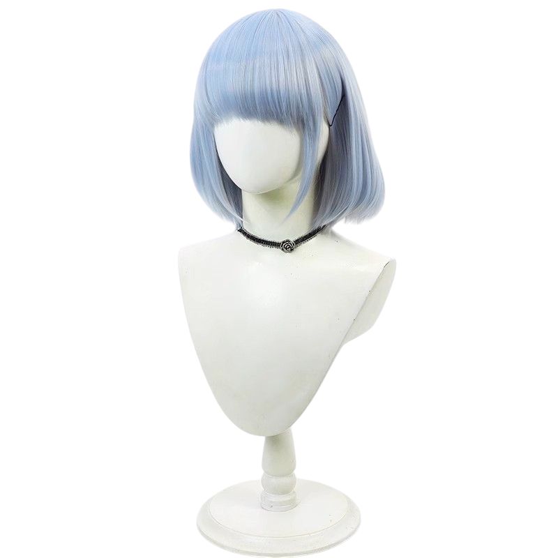 White Smoke Khun Aguero Agnes (Light Blue) Cosplay Wig - Tower of God (Bob Scalp) (FEVERCOS)