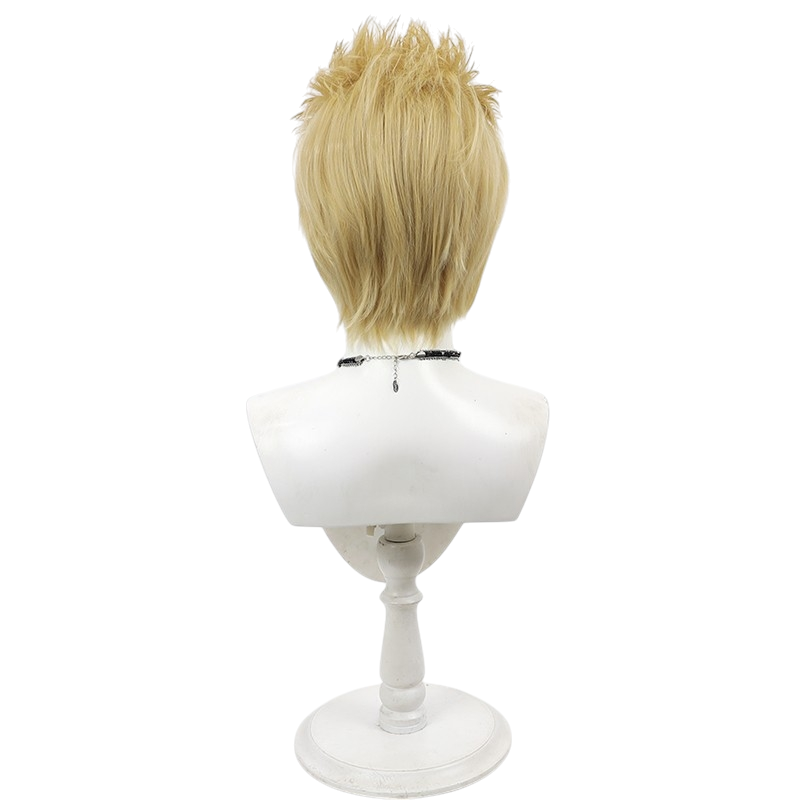 White Smoke Ja Wangnan Cosplay Wig - Tower of God (Yellow Teased Top) (FEVERCOS)