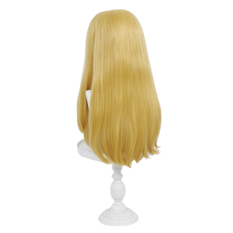 White Smoke Eisen Cosplay Wig - Frieren: Beyond Journey's End (Yellow Teased Short) (FEVERCOS)