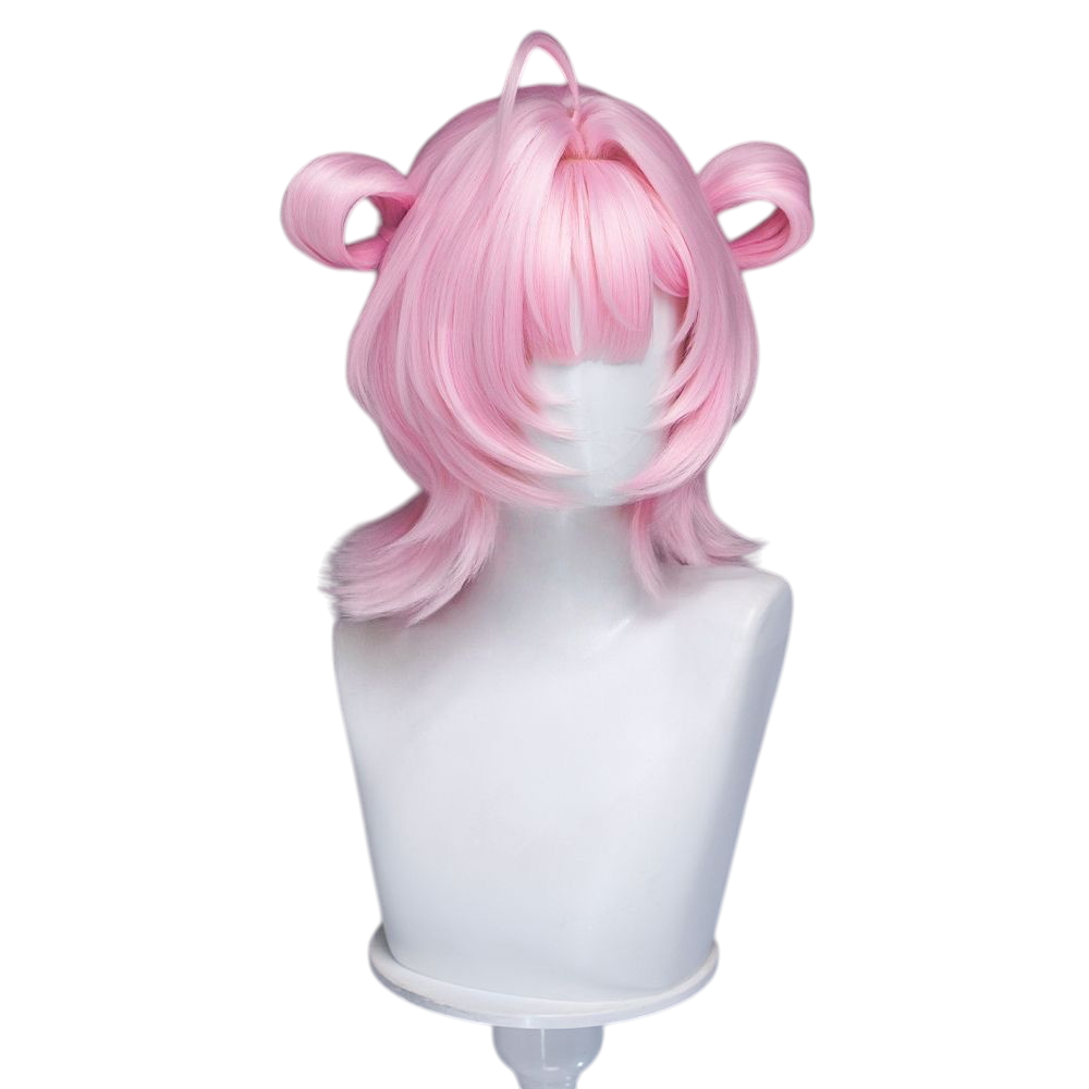 White Smoke Xiaozhi Cosplay Wig - Neverness to Everness (Teased Crown Middle Part) (FEVERCOS)
