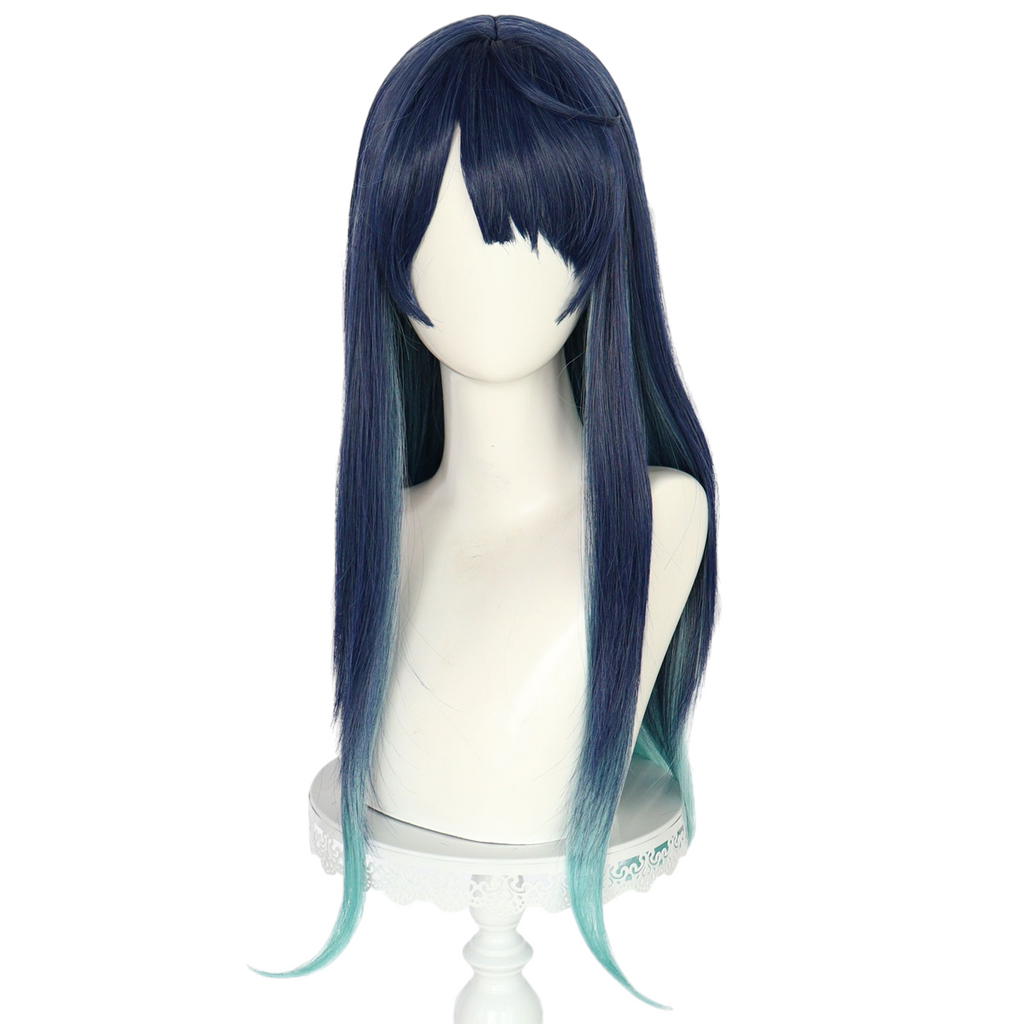 Dark Slate Gray Akane Kurokawa (Long) Cosplay Wig - Oshi no Ko (Blue/Purple Gradient) (FEVERCOS)