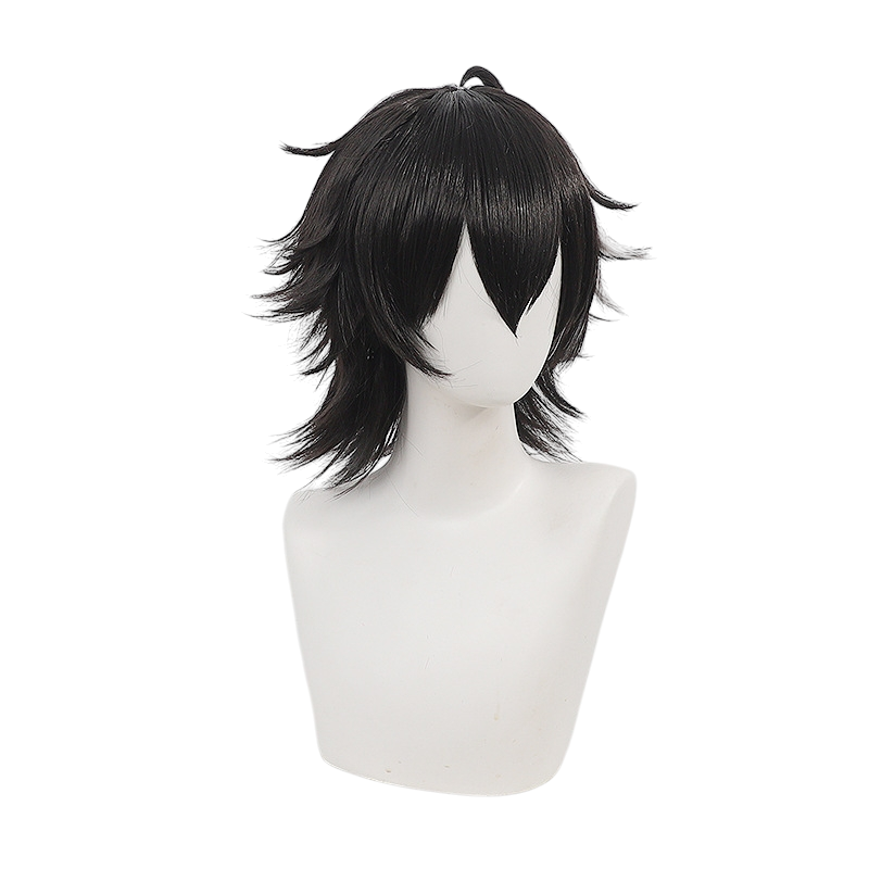 White Smoke Wolfguard Cosplay Wig - Arknights: Endfield (Black Highlights Scalp) (FEVERCOS)