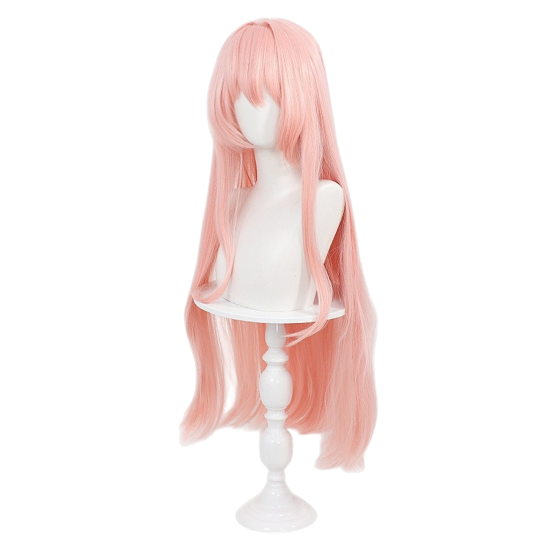 White Smoke Leona Cosplay Wig - Goddess of Victory: NIKKE (Pink Long Loose) (FEVERCOS)
