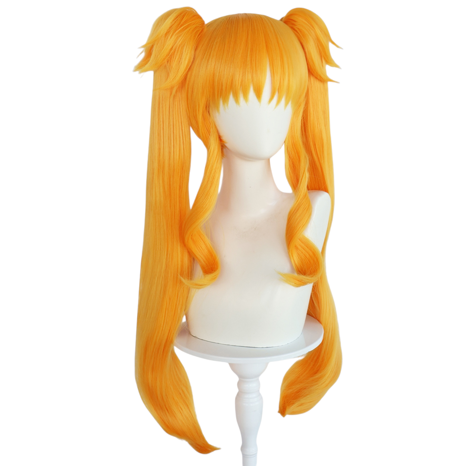 Light Gray Nanoha Takamachi Cosplay Wig - Lyrical Nanoha (Auburn Side-Tail) (FEVERCOS)