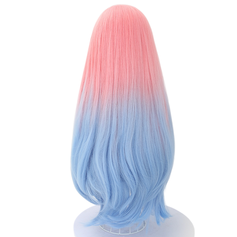 White Smoke Mizi Cosplay Wig - Alien Stage (Clematis Pink Gradient) (FEVERCOS)