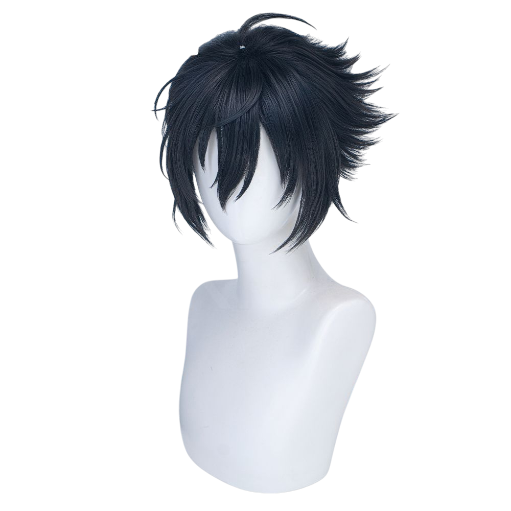 White Smoke Kantsubaki Rousei Cosplay Wig - Agents of the Four Seasons (Teased Flipped Short) (FEVERCOS)