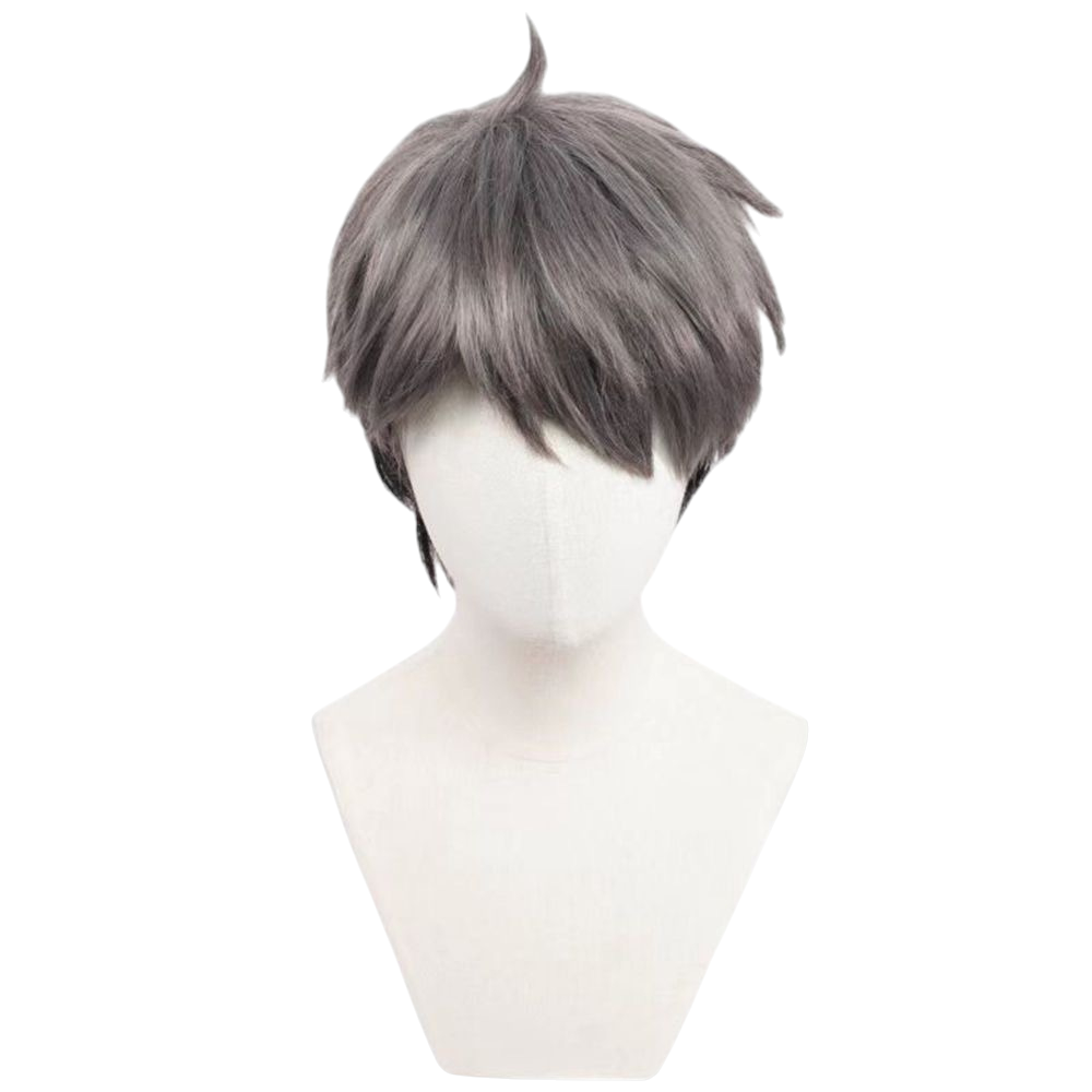 White Smoke Miya Twins (Atsumu/Osamu) Cosplay Wig - Haikyuu!! (Blonde/Grey Undercut) (FEVERCOS)