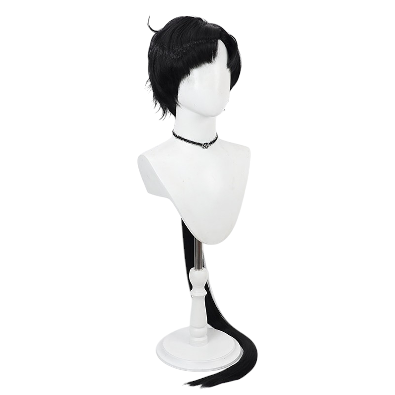 White Smoke Kou Seiya Cosplay Wig - Star Fighter (Teased Crown Long Tail) (FEVERCOS) Sailor Moon