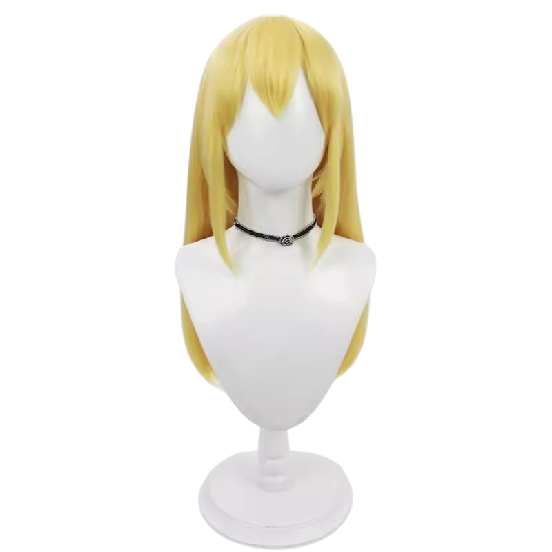 White Smoke Lemon Irvine Cosplay Wig - Mashle: Magic and Muscles (Golden Blonde Loose Scalp) (FEVERCOS)