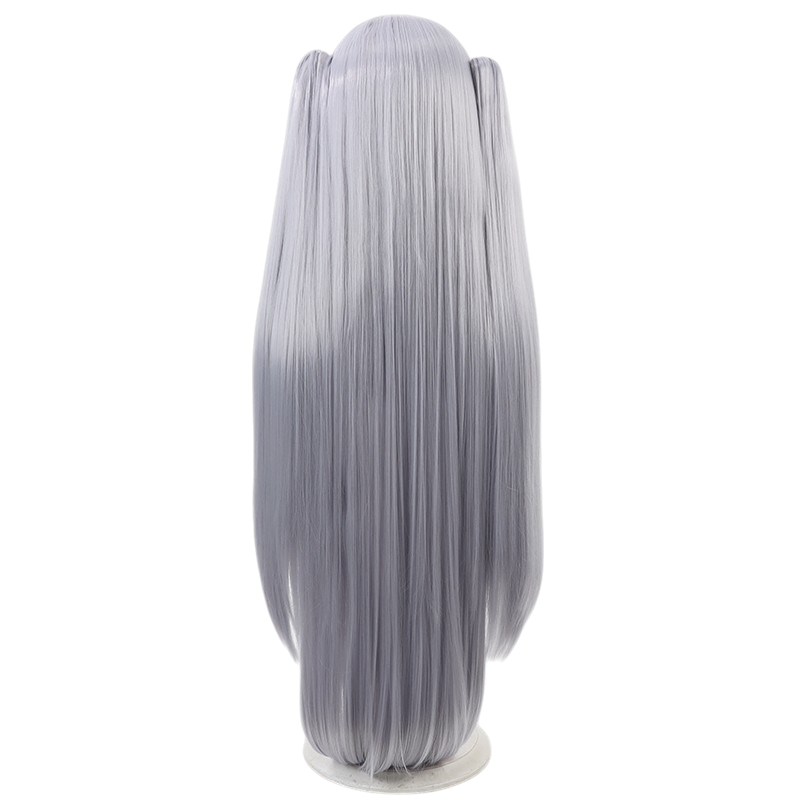 White Smoke Alexia Midgar Cosplay Wig - The Eminence in Shadow (Platinum Blonde Bob) (FEVERCOS)