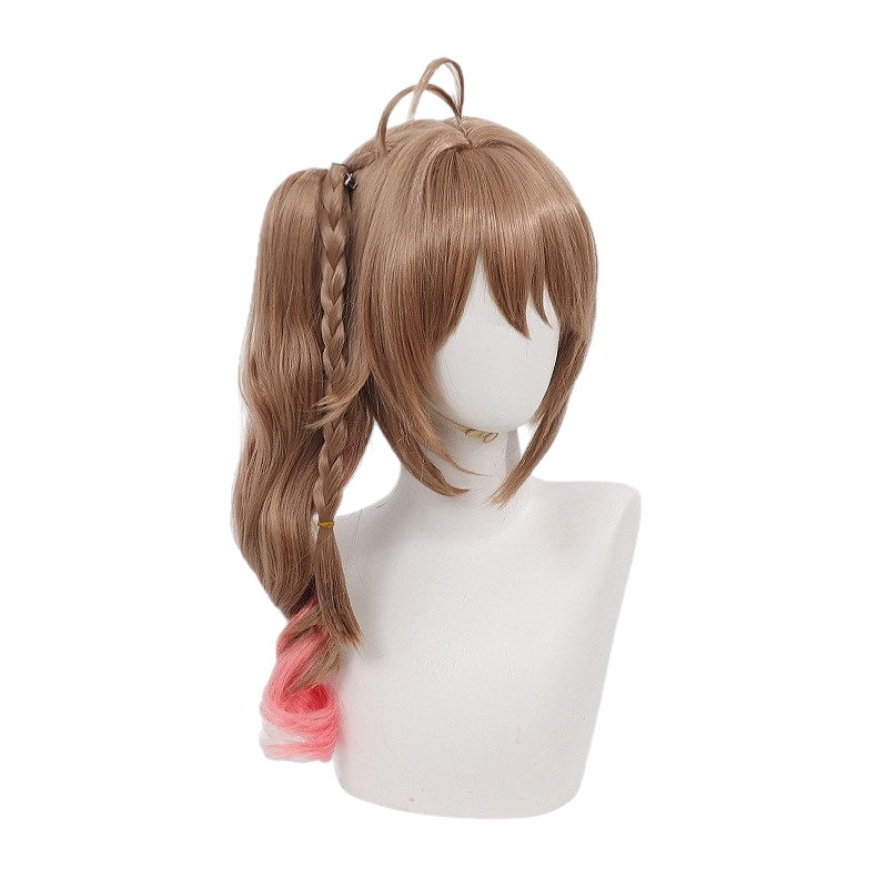 White Smoke Aldera Cosplay Wig - Arknights: Endfield (Gradient Ponytail Scalp) (FEVERCOS)