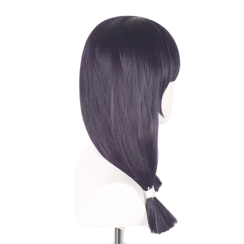 White Smoke Utahime Iori (Jujutsu High Ver.) Cosplay Wig - Jujutsu Kaisen (Dark Purple Scalp) (FEVERCOS)
