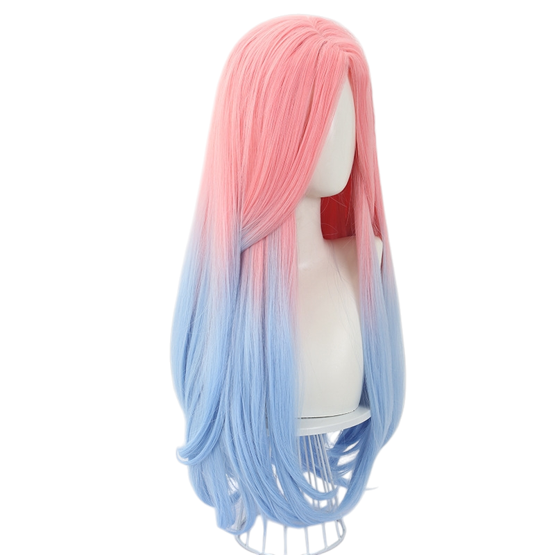 White Smoke Mizi Cosplay Wig - Alien Stage (Clematis Pink Gradient) (FEVERCOS)