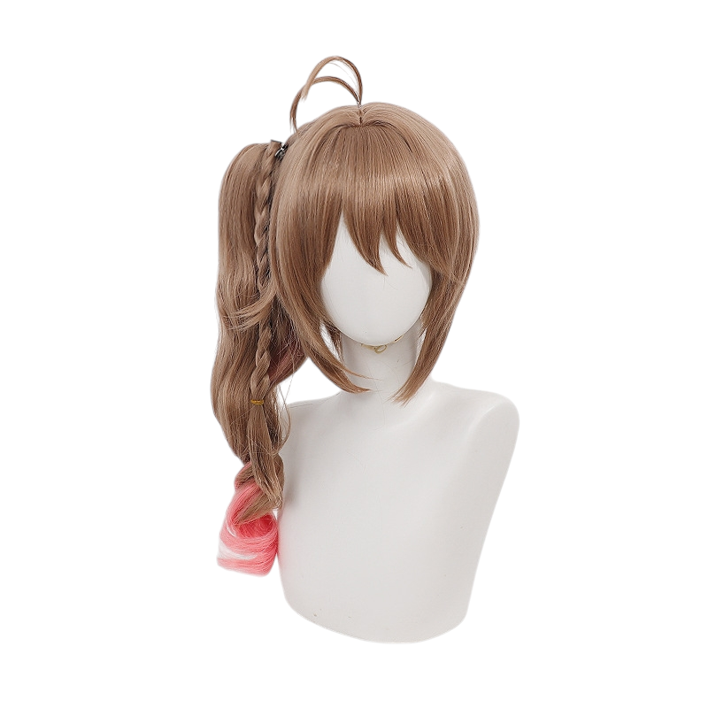 White Smoke Aldera Cosplay Wig - Arknights: Endfield (Gradient Ponytail Scalp) (FEVERCOS)