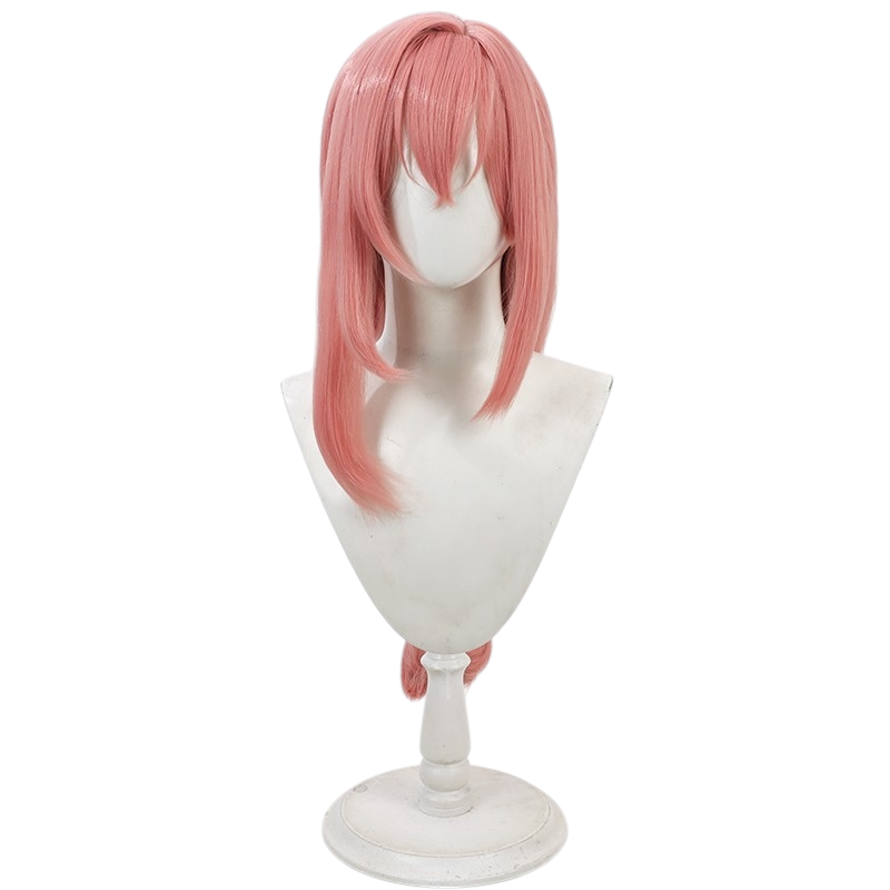 White Smoke Tsukishiro Yanagi Cosplay Wig - Zenless Zone Zero (Asymmetrical Scalp Crimped Braid) (FEVERCOS)
