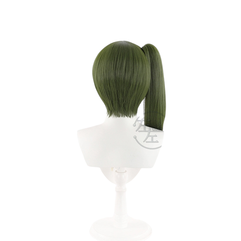 Lavender Ubel Cosplay Wig - Frieren: Beyond Journey's End (Green Clip Ponytail Scalp) (FEVERCOS)