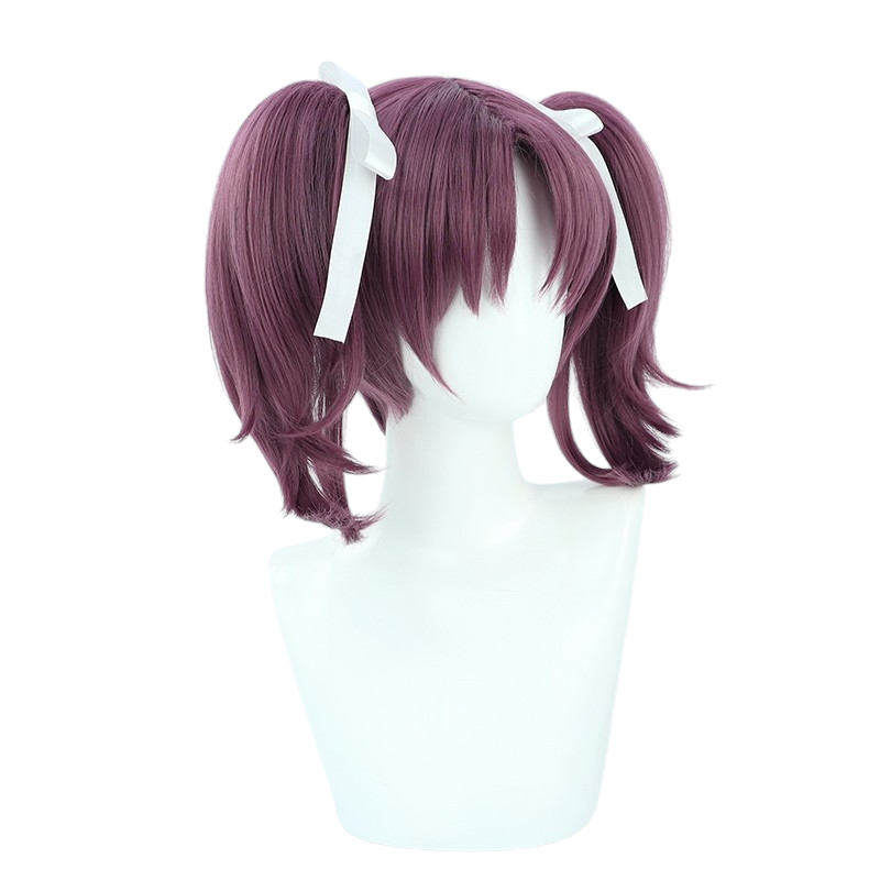 White Smoke Leah Kazuno Cosplay Wig - Love Live! Sunshine!! (White Twin Tails Scalp) (FEVERCOS)