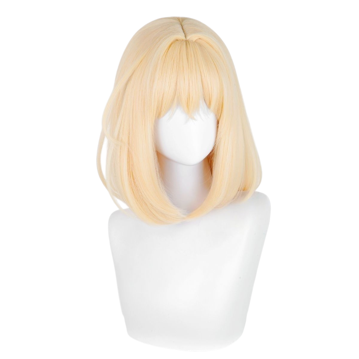 White Smoke Uika Misumi Cosplay Wig - Masked Band (Green Styled Scalp) (FEVERCOS) BanG Dream!
