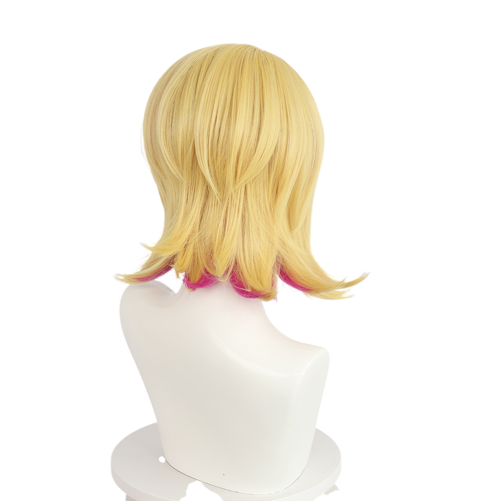 Wheat Kagamine Rin Cosplay Wig - Vocaloid (Golden Blonde Flipped) (FEVERCOS)