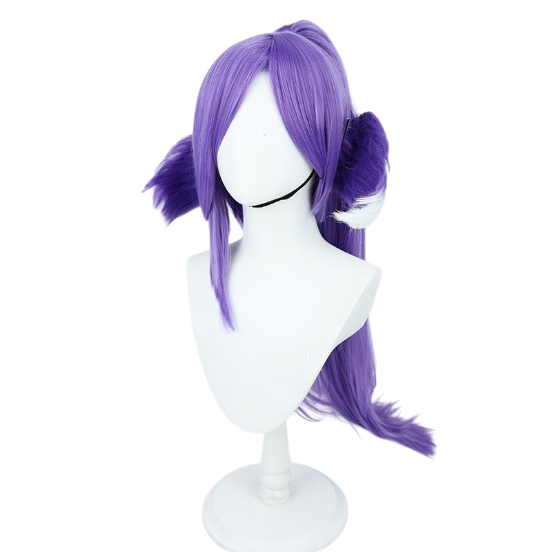 White Smoke Selen Tatsuki (New Outfit) Cosplay Wig - Nijisanji EN (Silicone Scalp Ear Wings) (FEVERCOS)