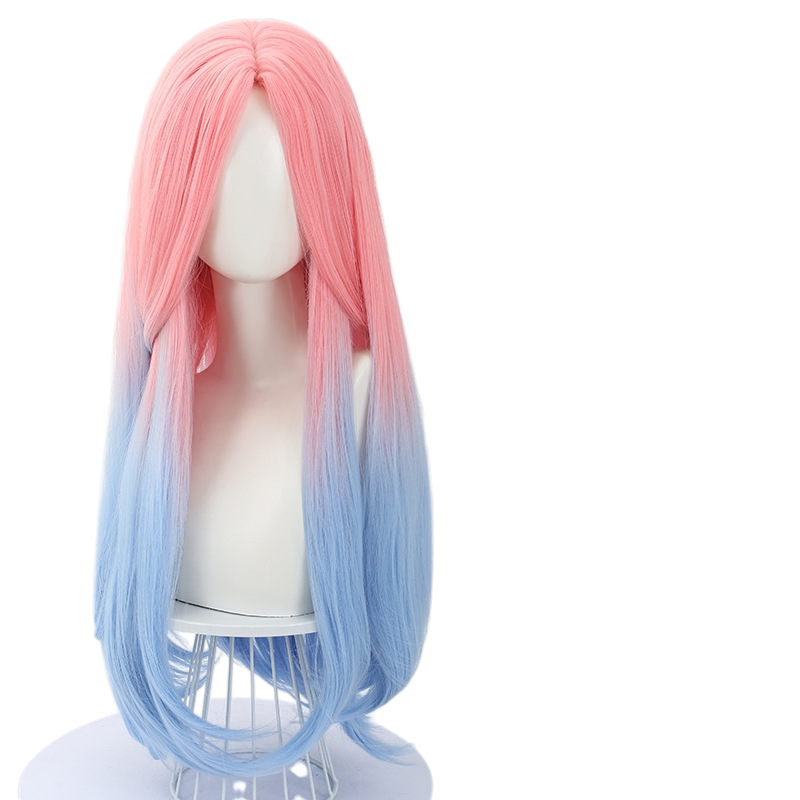 White Smoke Mizi Cosplay Wig - Alien Stage (Clematis Pink Gradient) (FEVERCOS)