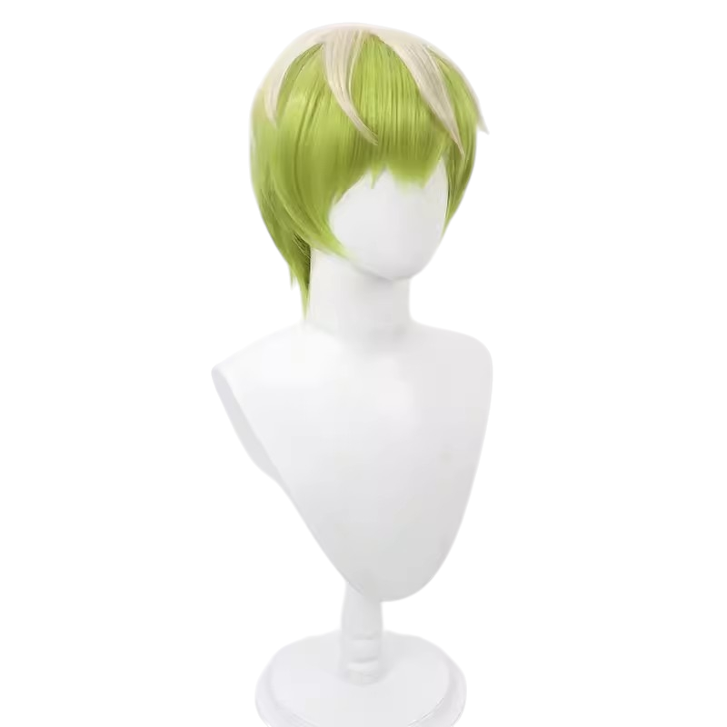 White Smoke Tenka Izumo Cosplay Wig - Chained Soldier (Silver Teased Top) (FEVERCOS)